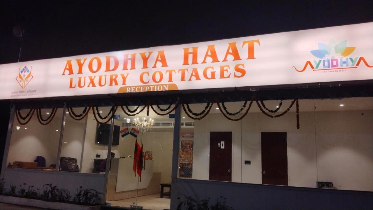 Ayodhya Haat Luxury Cottages Exterior foto